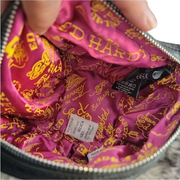 Ed Hardy Pep Rally Whitney Wristlet Handbag